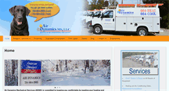 Desktop Screenshot of airdynamicsms.com